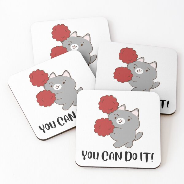 Item preview, You Can Do It Cat Cheerleader designed and sold by CarefulCreation.