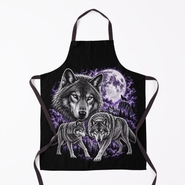 Item preview, Purple Moon Wolf Pack designed and sold by SassCity.