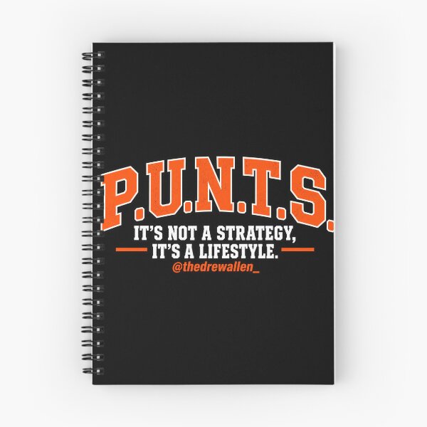Item preview, PUNTS Its Not A Strategy Its A Lifestyle Orange designed and sold by purrinink.