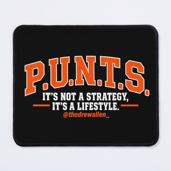 Item preview, PUNTS Its Not A Strategy Its A Lifestyle Orange designed and sold by purrinink.
