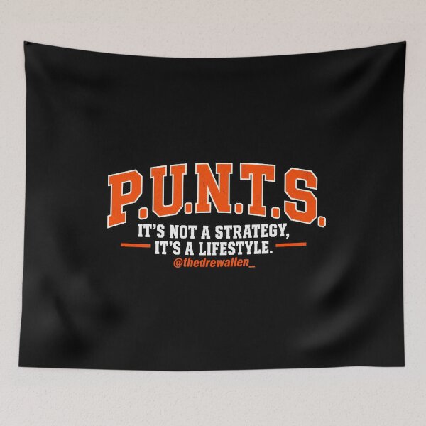 Item preview, PUNTS Its Not A Strategy Its A Lifestyle Orange designed and sold by purrinink.