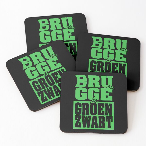 Item preview, Bruges is Green And Black designed and sold by canvasriddle.