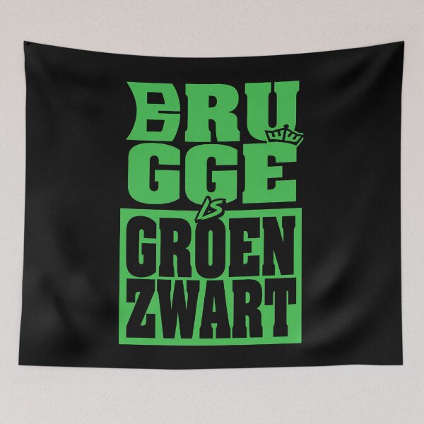 Item preview, Bruges is Green And Black designed and sold by canvasriddle.