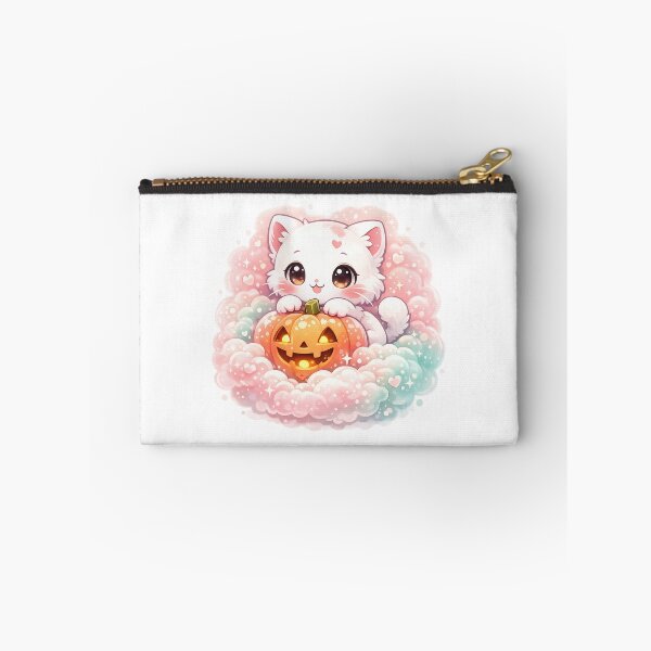 Item preview, Pastel Cloud Jack‑O’‑Lantern Kitty designed and sold by Sommium .
