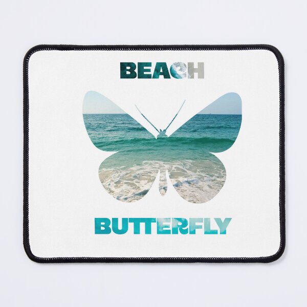Item preview, Beach Butterfly Ocean Silhouette designed and sold by MOSIDRIP™.