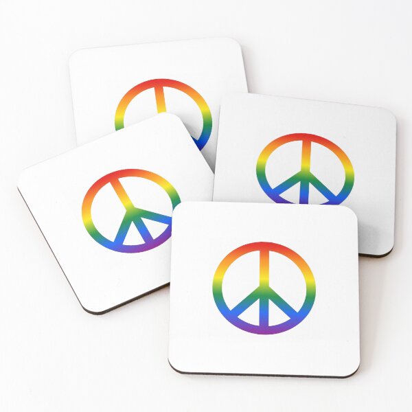 Item preview, Peace Rainbow designed and sold by deafhoops1.