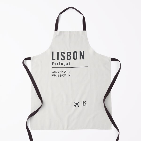 Item preview, Lisbon Portugal Coordinates Travel Typography designed and sold by drTerrens.