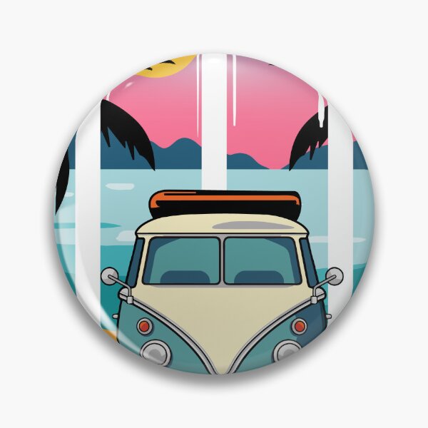 Item preview, Beach Vibes - Retro Sunset designed and sold by Marshallamoakohene.