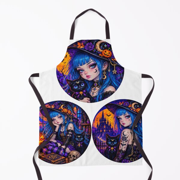 Artikelvorschau, Niedliche Halloween-Hexenkunst entworfen und verkauft von urbanshop7.