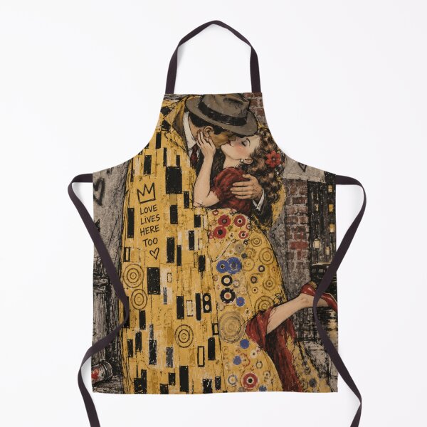 Artikelvorschau, Der Kuss, Klimt, 1940er Jahre entworfen und verkauft von Blue  Robin.