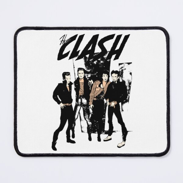 Item preview, The Clash Minimalist Dark Band Graphic designed and sold by stevenrbailey.