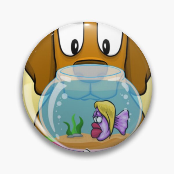 Item preview, Curious Dog Staring at Fishbowl designed and sold by Urmaximize.