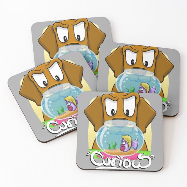 Item preview, Perro curioso mirando fijamente la pecera designed and sold by Urmaximize.