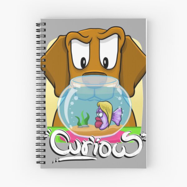 Item preview, Curious Dog Staring at Fishbowl designed and sold by Urmaximize.