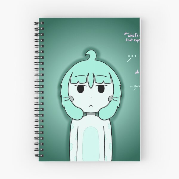 Item preview, Blank Stare Anime Character Mint Green designed and sold by Mouradalamdar.
