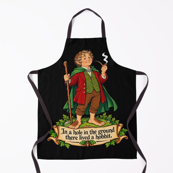 Artikelvorschau, In einem Loch im Boden lebte ein Hobbit – Klassisches Fantasy-Abenteuer entworfen und verkauft von OzyWear.