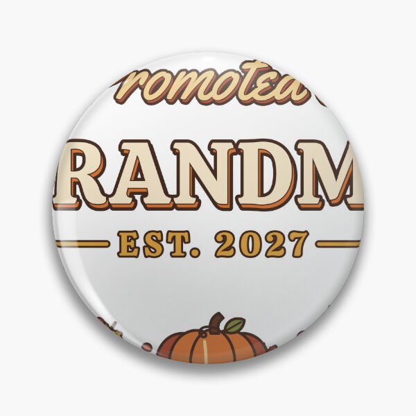 Item preview, Promoted to Grandma Est 2027 Fall Pregnancy Announcement designed and sold by LesGTs.