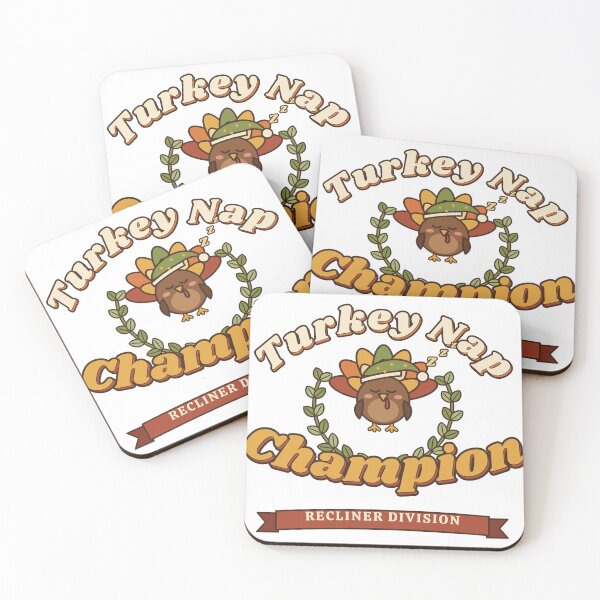 Aperçu de l'œuvre Turkey Nap Champion Recliner Division Funny Thanksgiving Dad créée et vendue par LesGTs.