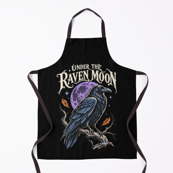 Item preview, Under the Raven Moon Gothic Halloween designed and sold by EvergreenPark - Tee Studio.