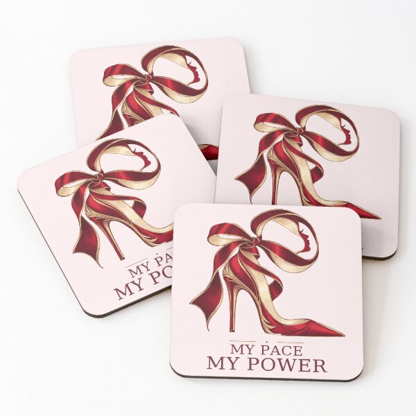 Item preview, Red Stilettos — My Pace, My Power designed and sold by JanuszJarowicz.