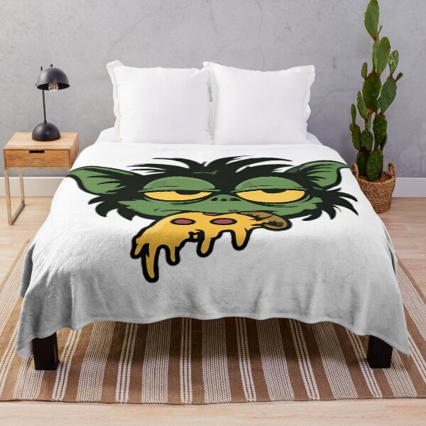 Artikelvorschau, Lustiges, erschöpftes Gremlin-Gesicht entworfen und verkauft von Retro Whimsy.
