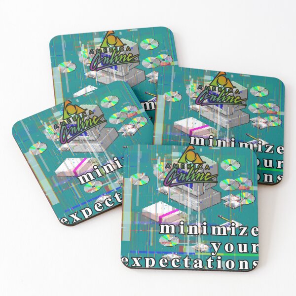 Item preview, AOL Minimize Your Expectations designed and sold by neonpersephone.