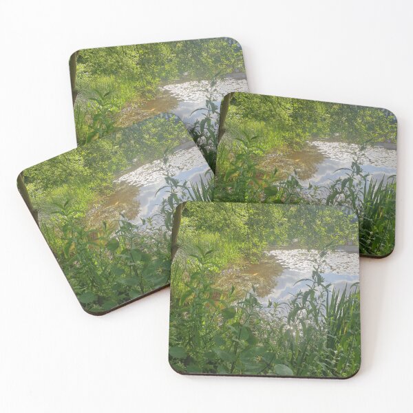 Item preview, Trees hanging over a Pond designed and sold by Lu-Lula.