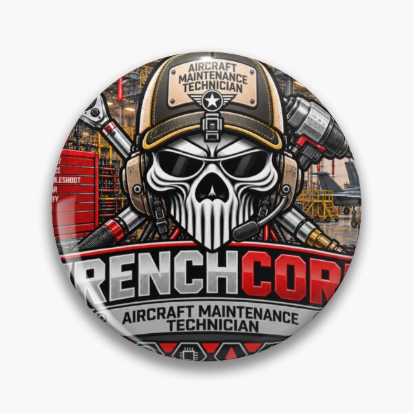 Item preview, WrenchCorps - Aircraft Maintenance Technician (Military) designed and sold by WrenchCorps.