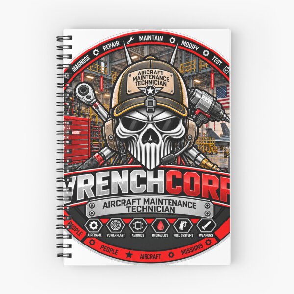 Item preview, WrenchCorps - Aircraft Maintenance Technician (Military) designed and sold by WrenchCorps.