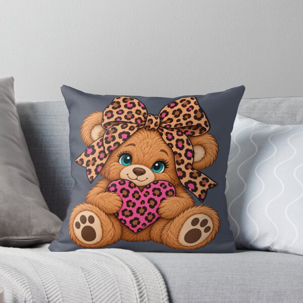 Item preview, Leopard Love Teddy Bear designed and sold by Aimetoi.