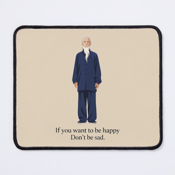 Item preview, If You Want to Be Happy designed and sold by HipsterAnimals.