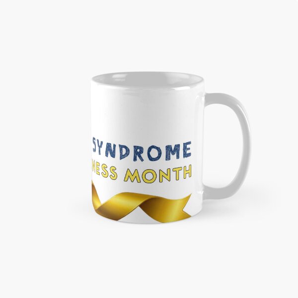 Item preview, Down Syndrome Awareness Month – Yellow & Blue Ribbon designed and sold by BoutaBii.