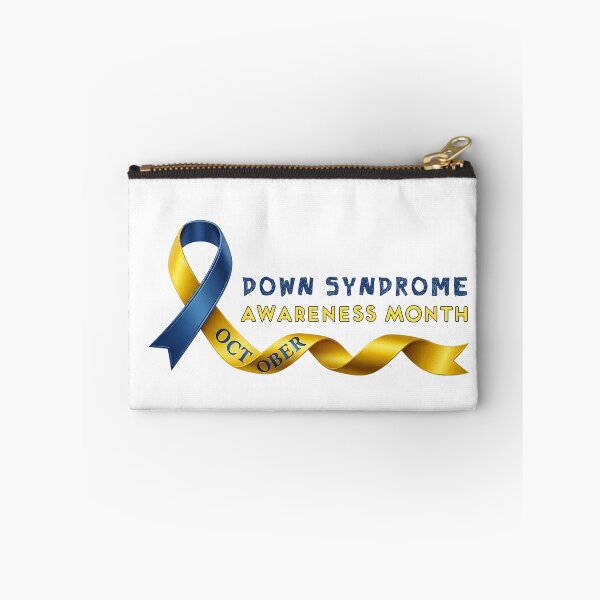 Item preview, Down Syndrome Awareness Month – Yellow & Blue Ribbon designed and sold by BoutaBii.