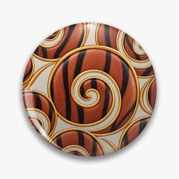 Item preview, Luxury Kudu Spiral Pattern PNG designed and sold by annenambiro.