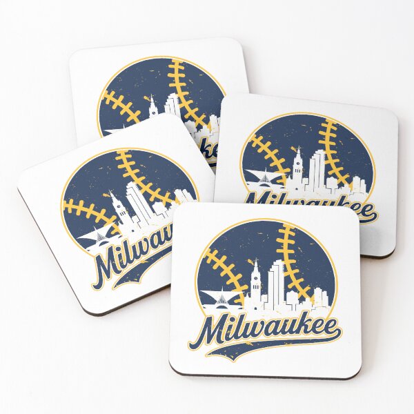 Item preview, Milwaukee Baseball Retro City Buildings designed and sold by MASMUS27.