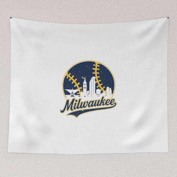 Item preview, Milwaukee Baseball Retro City Buildings designed and sold by MASMUS27.