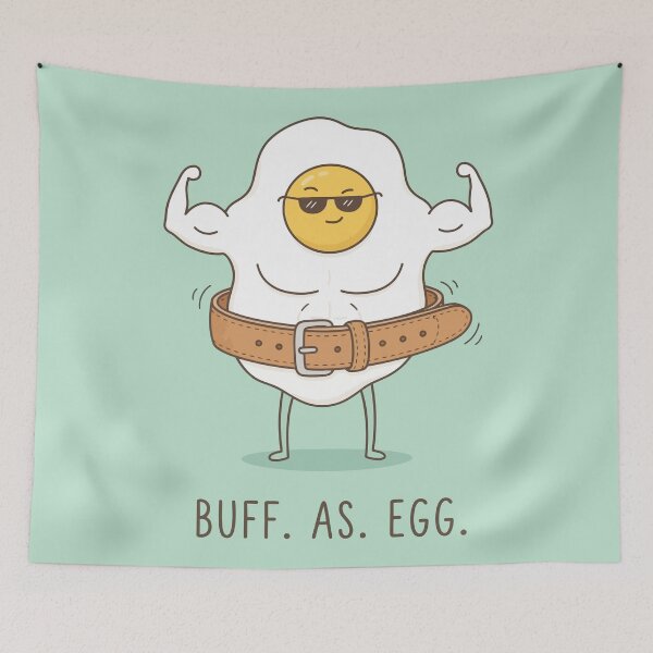 Item preview, Buff As Egg designed and sold by Amir Faysal.