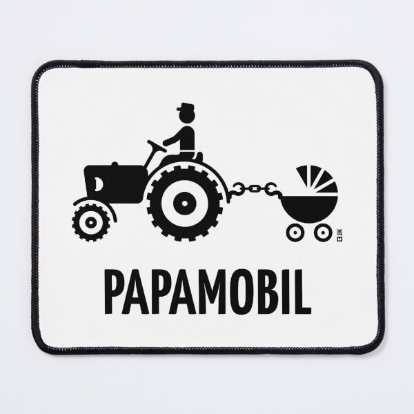 Item preview, Popemobile (Tractor and Stroller / Father and Son / Farmer / Black) designed and sold by Roderix.