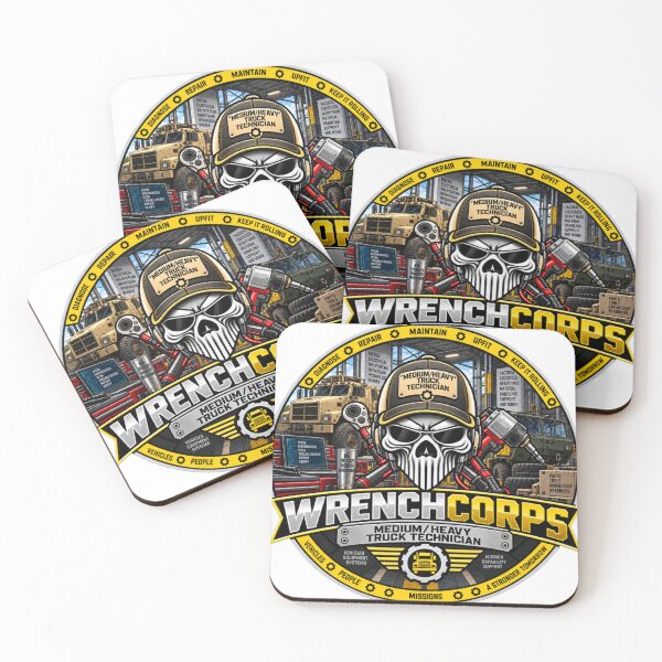 Item preview, WrenchCorps - Medium / Heavy Truck Technician (Military) designed and sold by WrenchCorps.