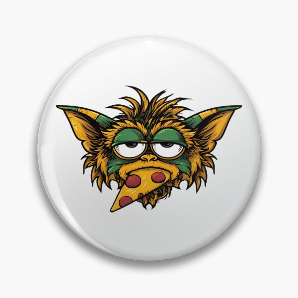 Artikelvorschau, Lustiges, erschöpftes Gremlin-Gesicht entworfen und verkauft von Retro Whimsy.