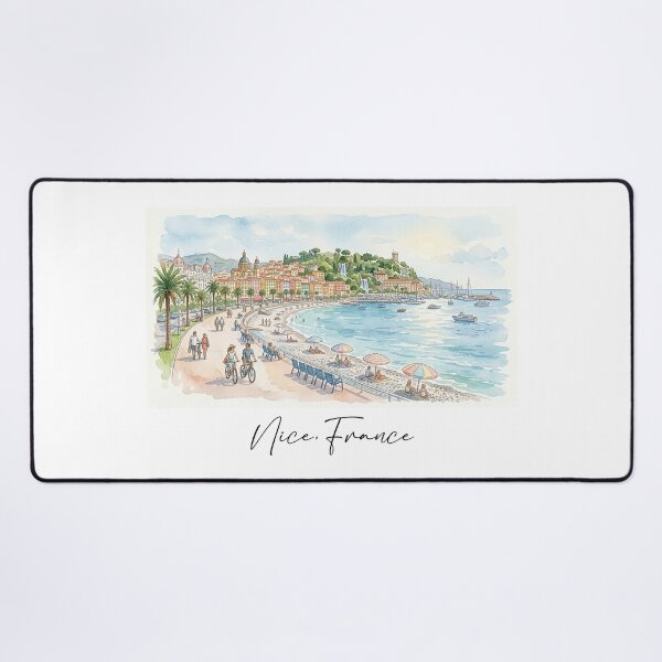 Item preview, Nice, France designed and sold by FlixTees.