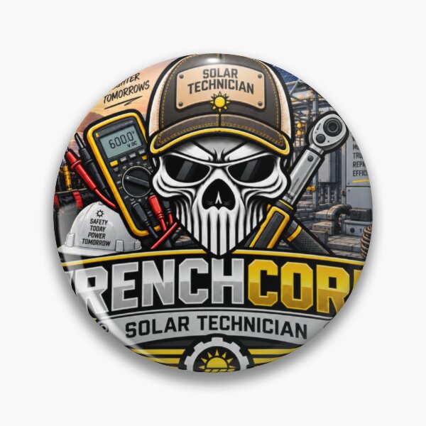 Item preview, WrenchCorps - Solar Technician designed and sold by WrenchCorps.