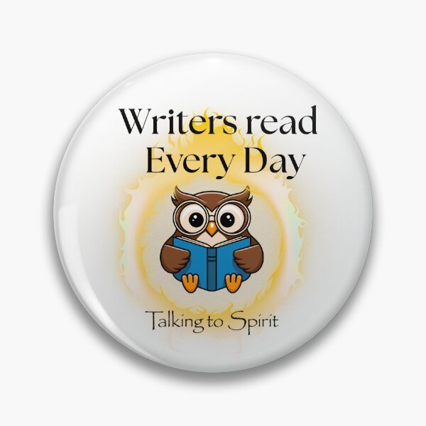 Item preview, Writers Read Every Day. Owls Agree designed and sold by TalkingToSpirit.