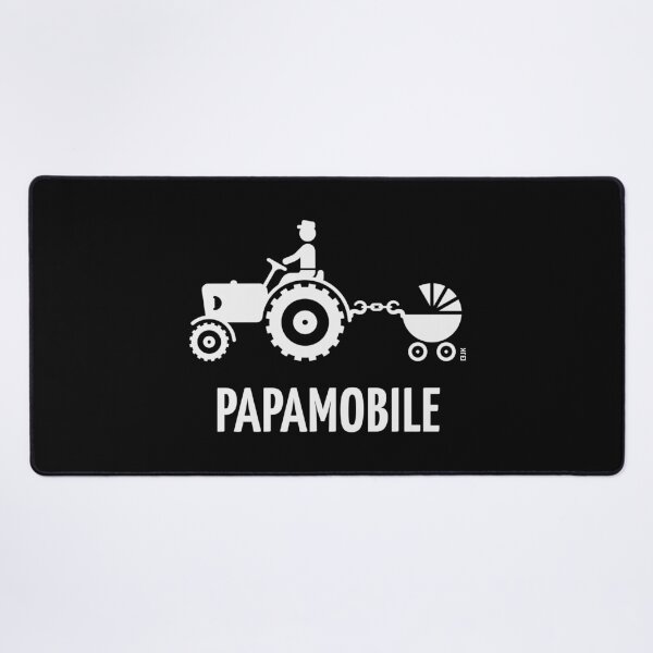 Item preview, Popemobile (Tractor and Stroller / Father and Son / Peasant / White) designed and sold by MrFaulbaum.