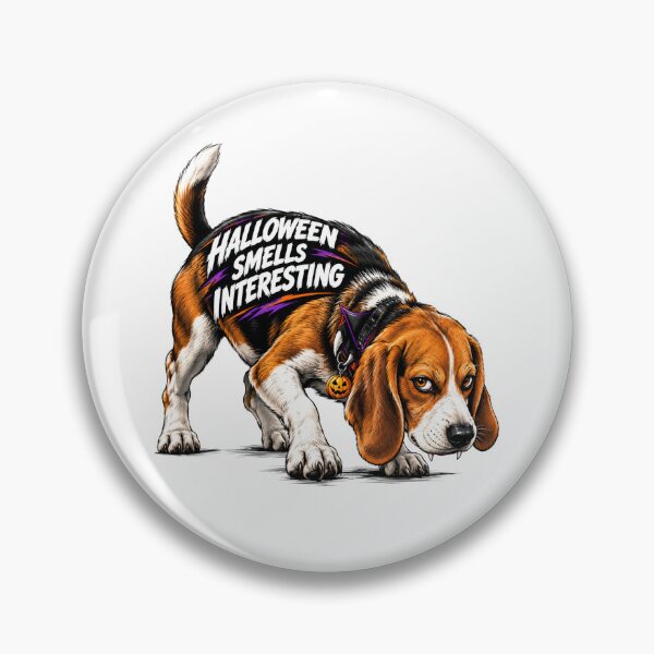 Item preview, Beagle Halloween Smells Interesting Funny Dog Shirt designed and sold by CanineVibe.
