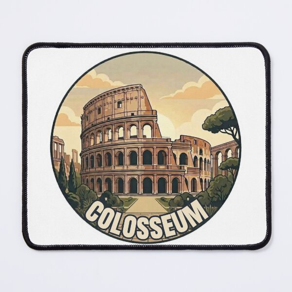 Item preview, Colosseum Travel Badge – Rome Italy Vintage Souvenir designed and sold by DesignMaxa.