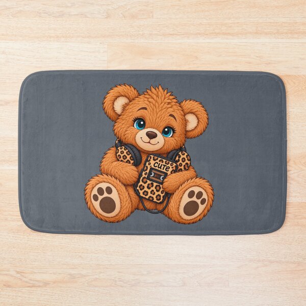 Item preview, Retro Beat Teddy Bear designed and sold by Aimetoi.