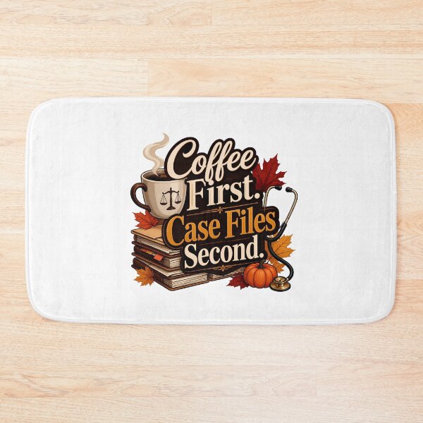Item preview, Legal Nurse Coffee First Case Files Second | Legal Nurse Consultant Coffee Lover Nursing Humo designed and sold by CuteDesignables.