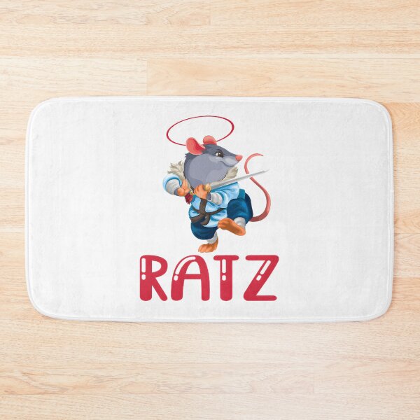 Item preview, Cute Pink Rat Cartoon Design Funny Meme Illustration designed and sold by Shaanto's Graph.