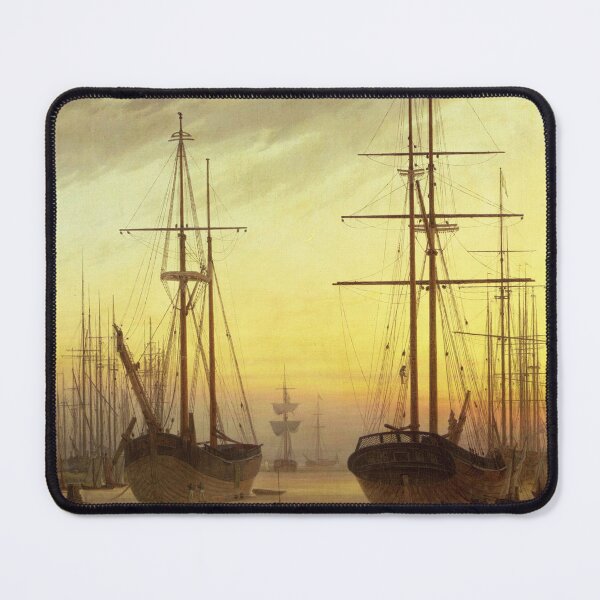 Item preview, Caspar David Friedrich. View of a Harbour designed and sold by likiska.